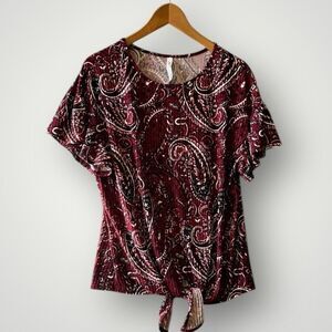 🎉5 for $45🎉 NY Collection top blouse shirt size 1X